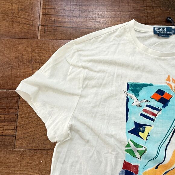 Polo Ralph Lauren Classic Fit Sailboat Jersey Large Save your Wishlist NWOT - Picture 4 of 12